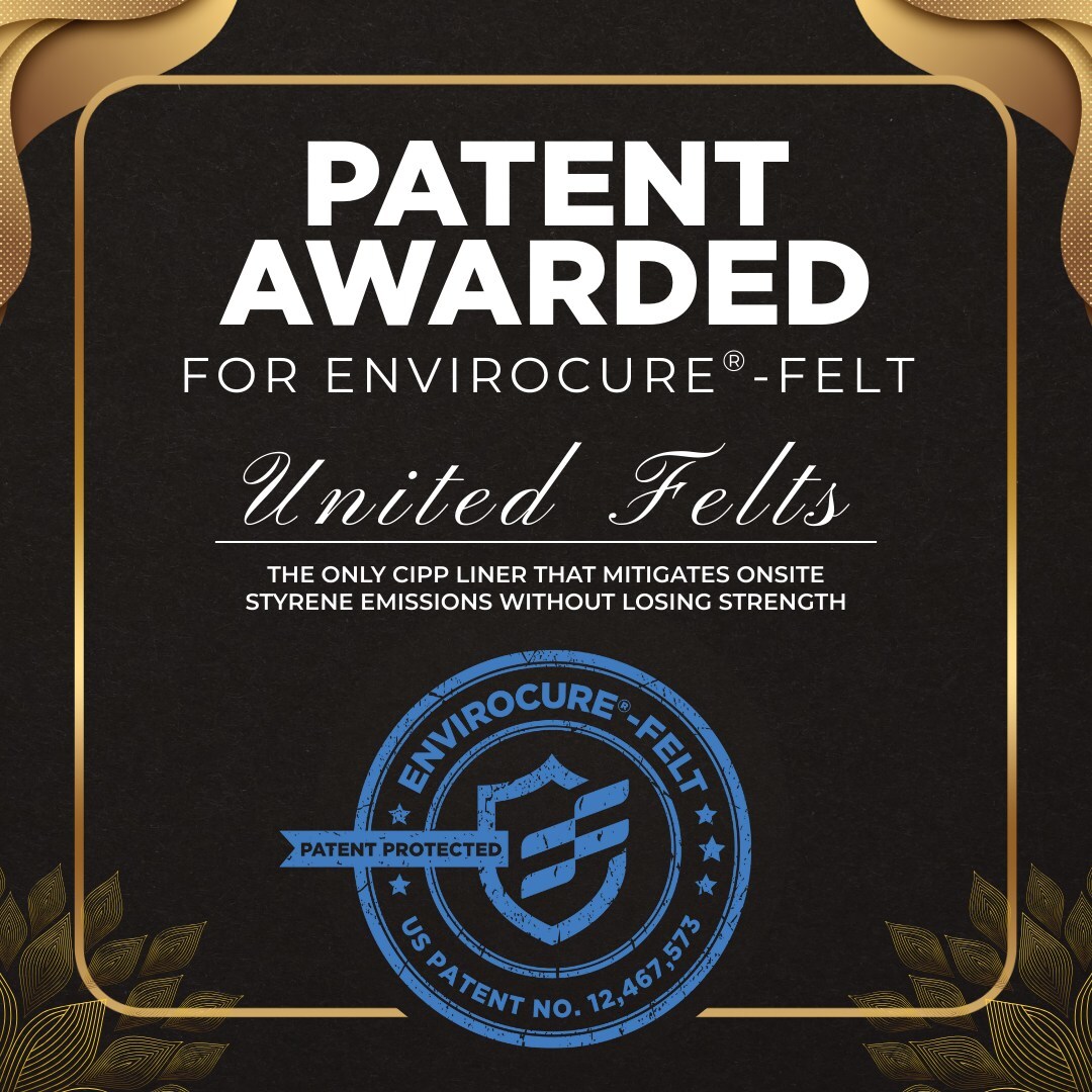 united-felts-issued-patent-for-envirocure-felt-technology