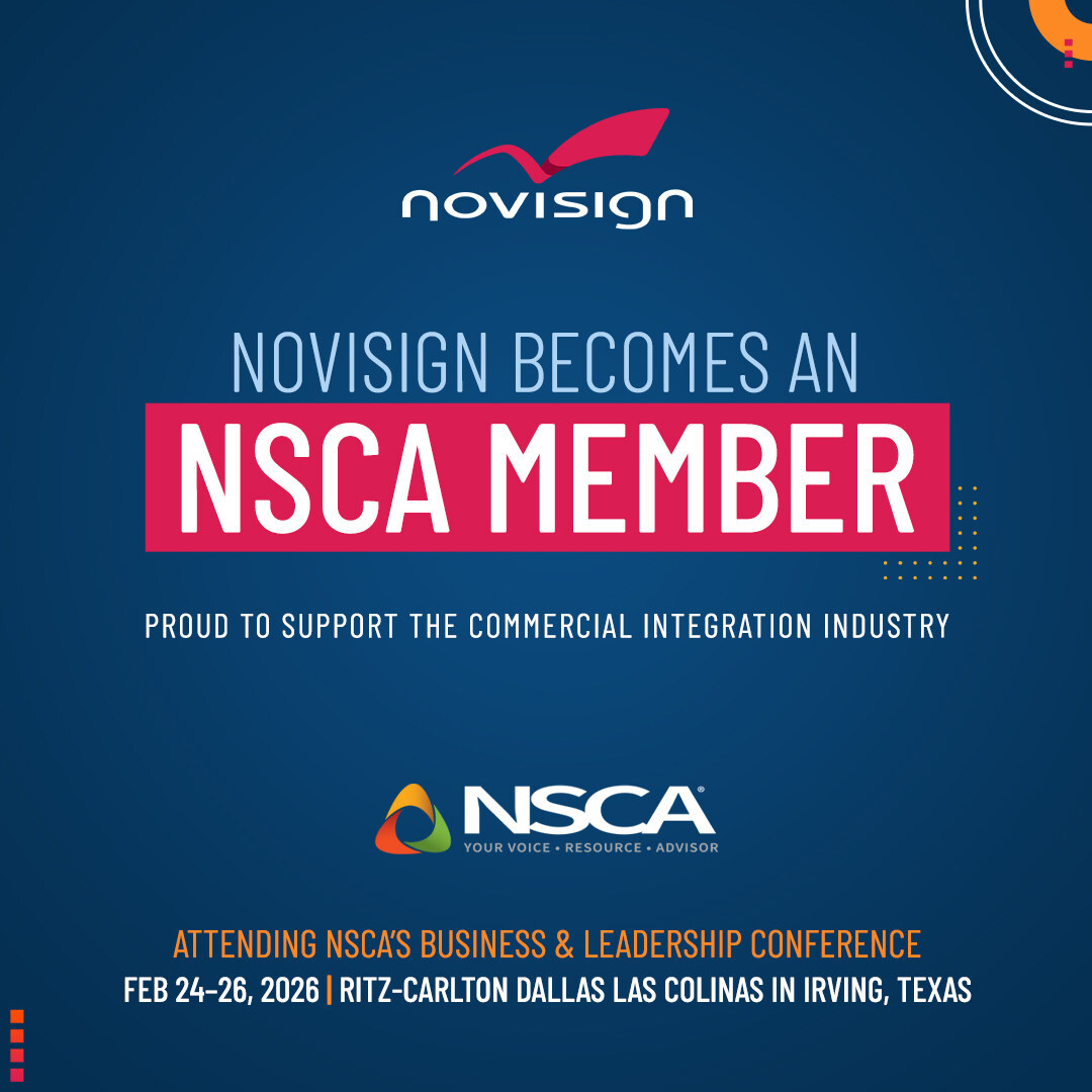 novisign-becomes-an-official-member-of-nsca-to-support-the-commercial-integration-industry
