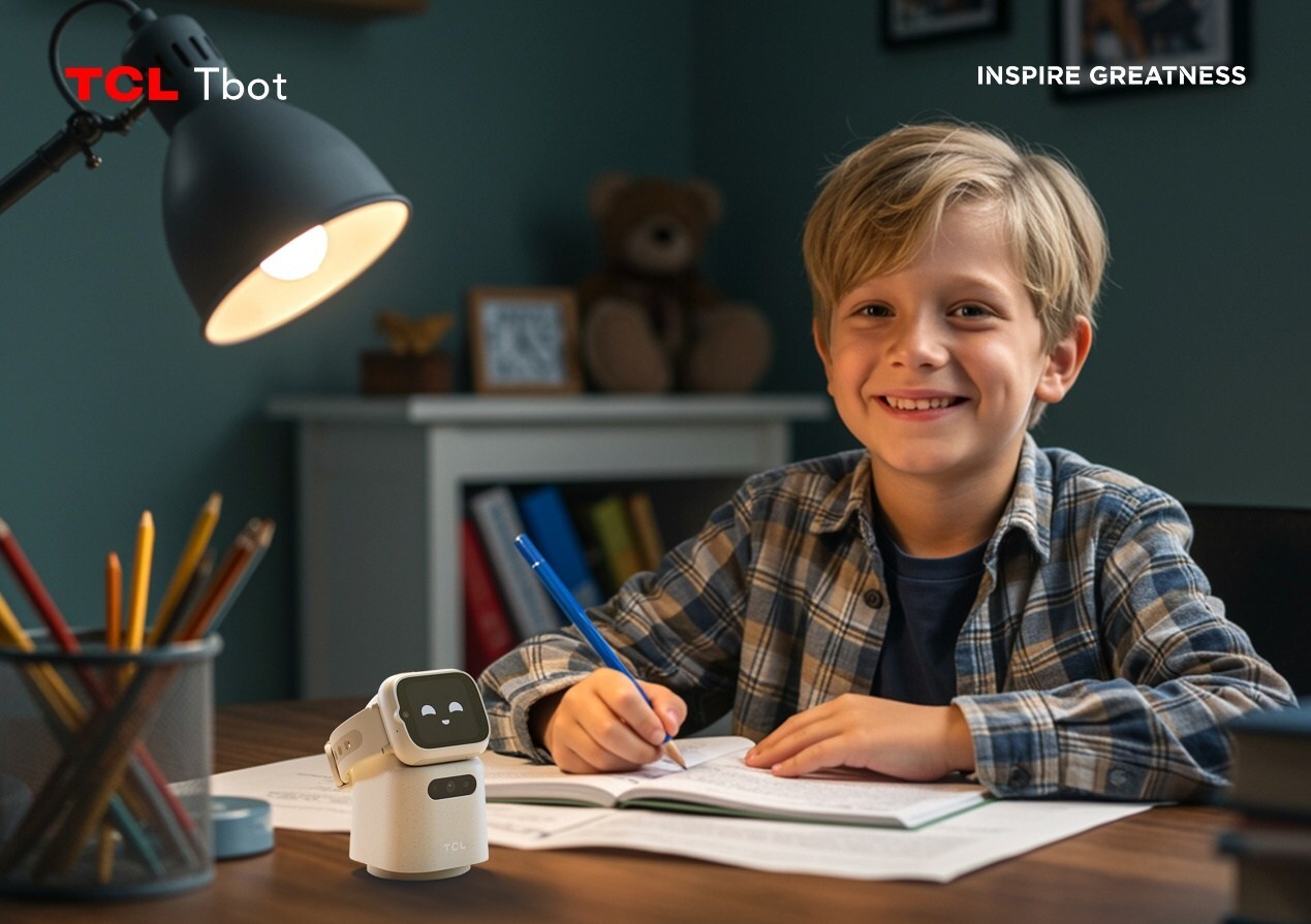 tcl-showcases-tbot,-an-ai-desktop-companion-designed-to-extend-the-kids-watch-experience