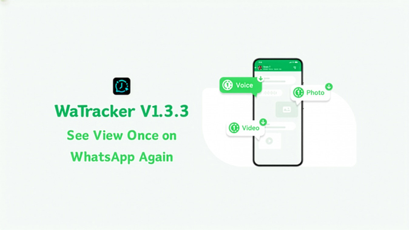 How to View One Time Photo in WhatsApp Again with WaTracker 1.3.3