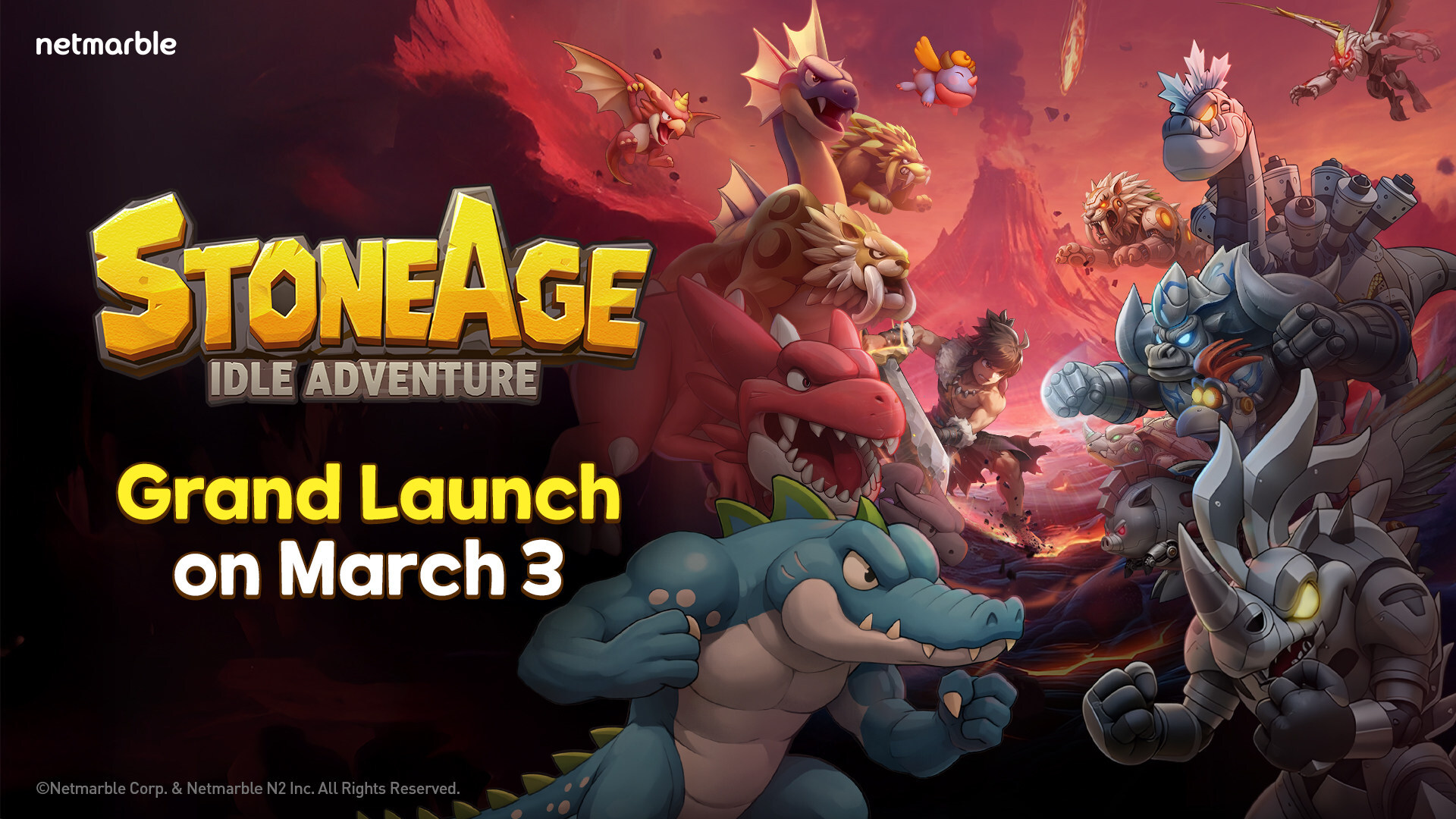 netmarble-launches-stoneage-idle-adventure-globally-today