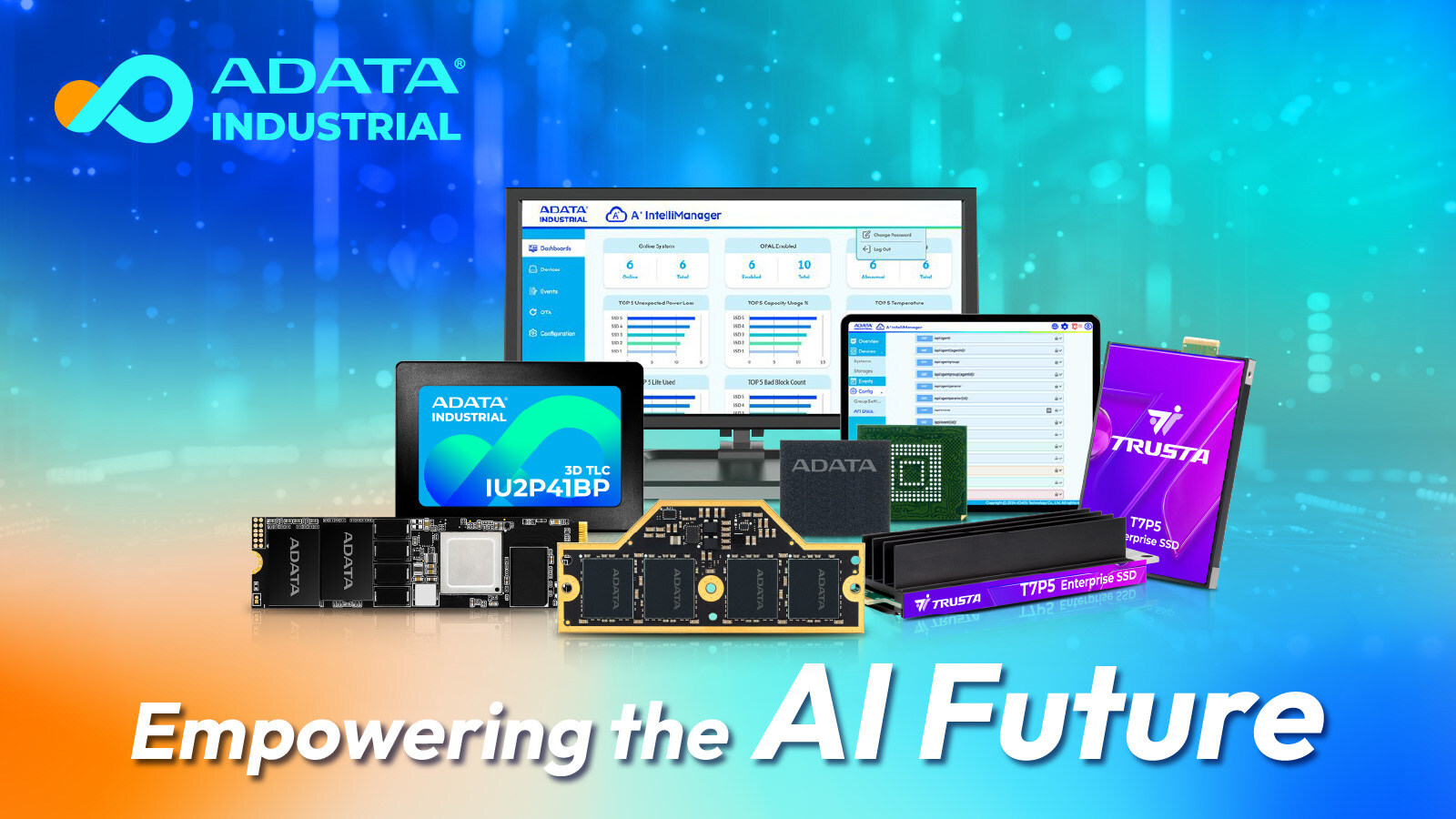 ADATA Industrial nimmt an der Embedded World 2026 teil
