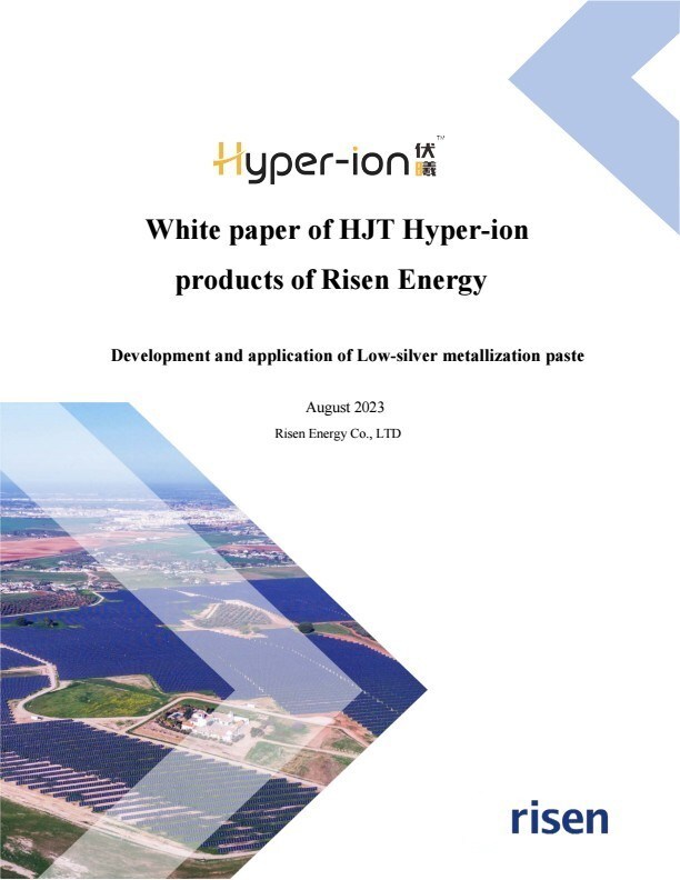 Strategie společnosti Risen Energy pro technologii HJT s nízkým obsahem stříbra: dlouhodobý plán