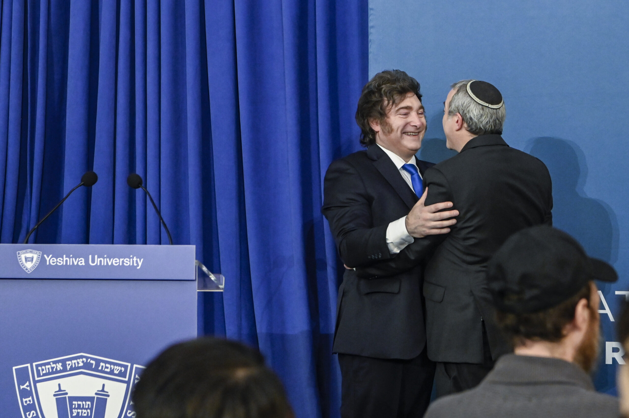 Argentina’s President Milei Joined Yeshiva University’s President for “Great Conversations with Rabbi Dr. Ari Berman”