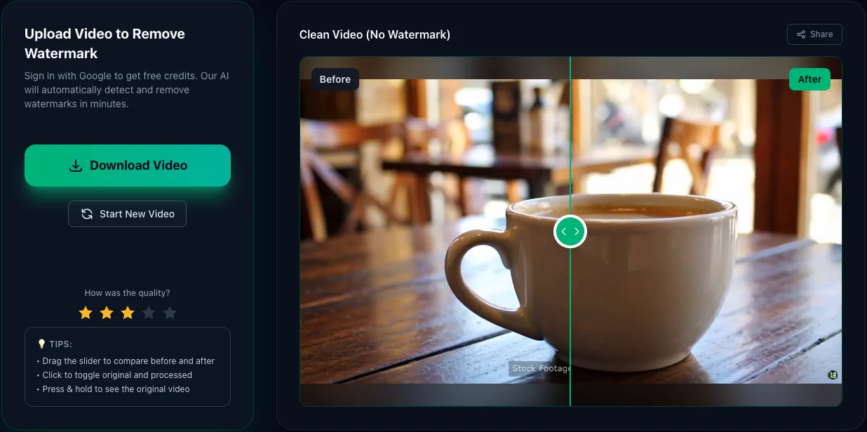 cleanvideoai-launches-ai-engine-to-remove-watermarks-from-sora,-veo,-and-capcut-videos