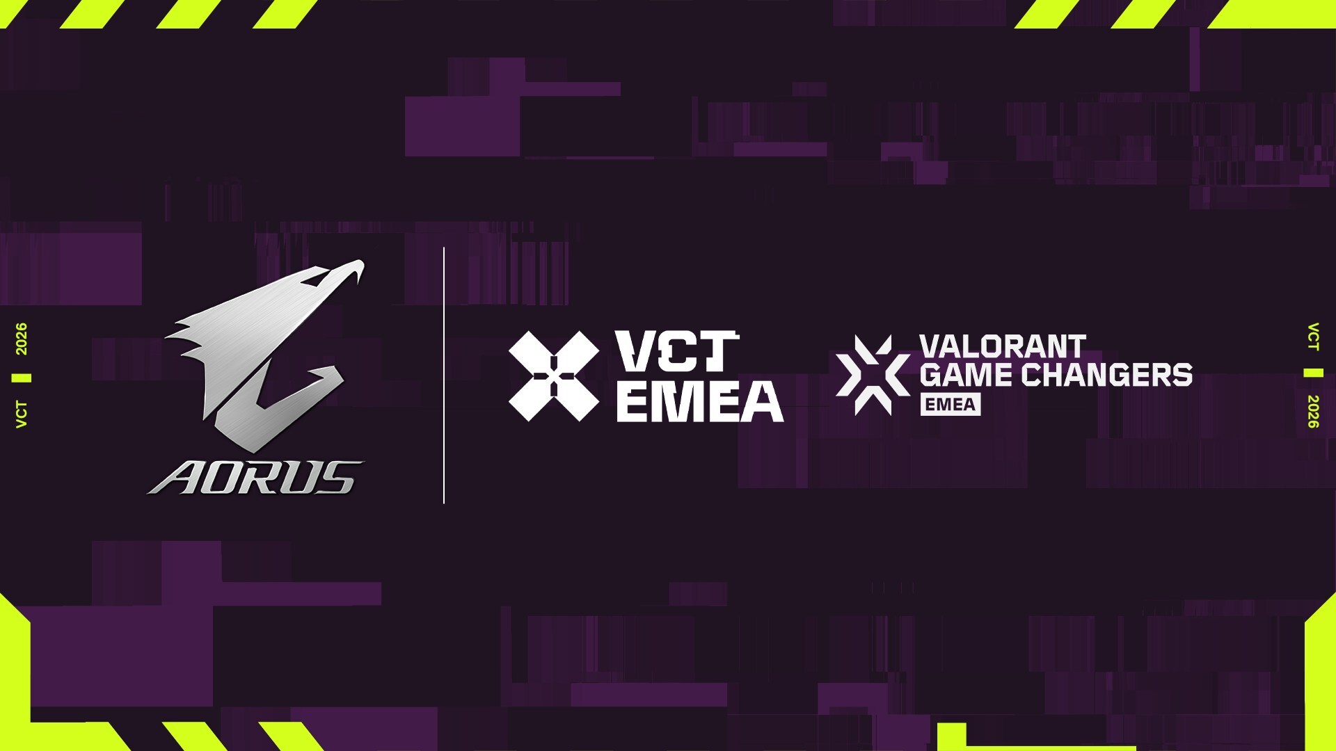GIGABYTE AORUS geht eine Partnerschaft mit VALORANT Esports EMEA ein