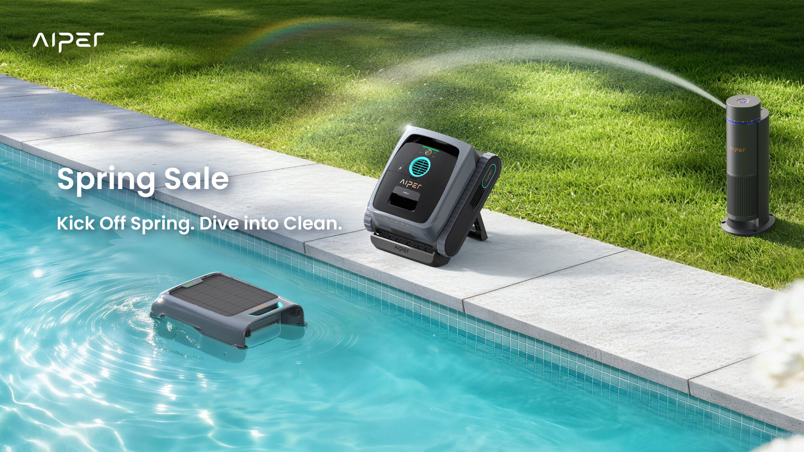 Kick Off Spring and Dive Into Clean: Prep Your Pool and Lawn Now for a Stress-Free Season with Aiper
