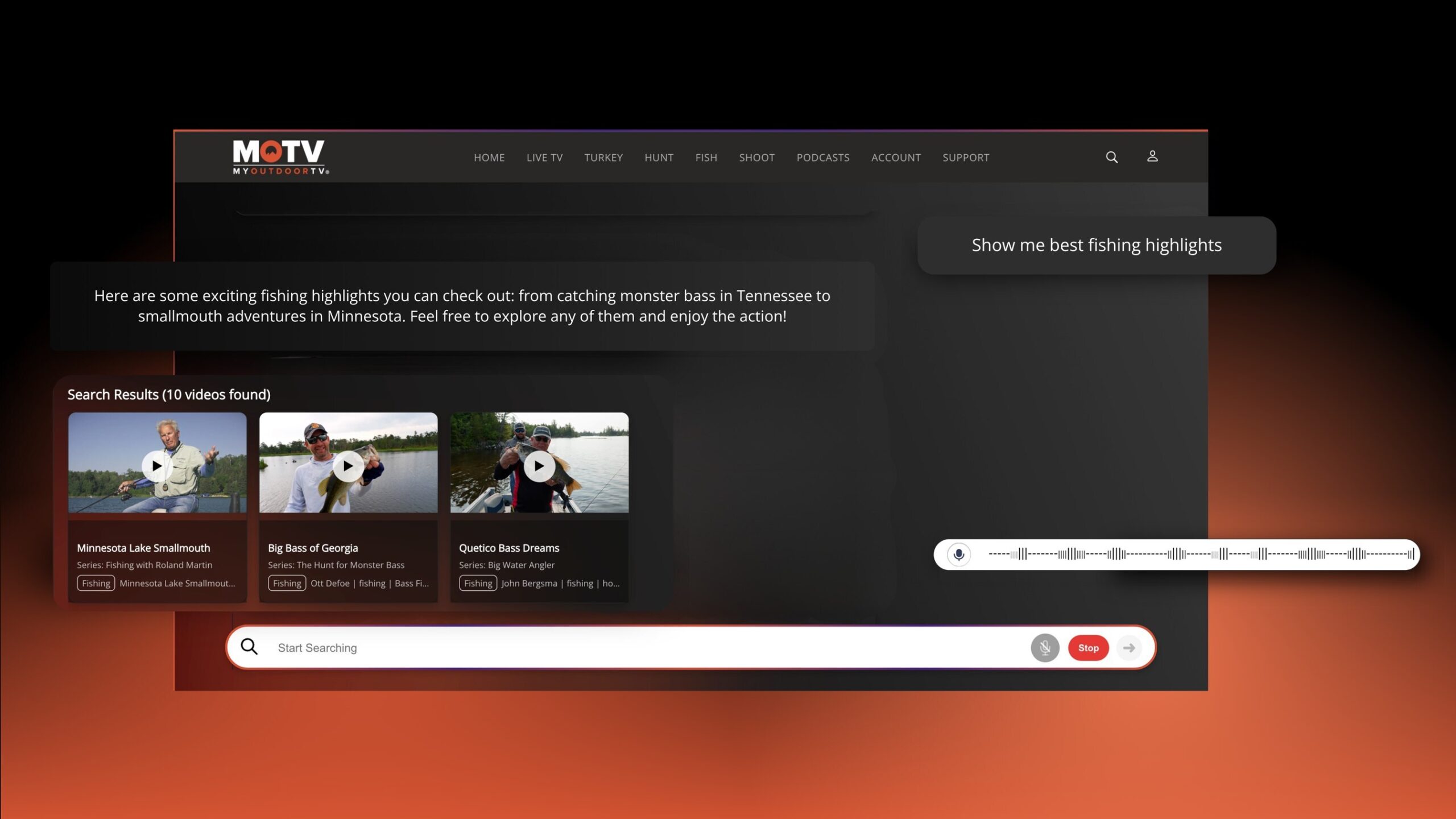 ViewLift und MyOutdoorTV führen eine dialogorientierte KI-Suche ein, um die Suche nach Streaming-Inhalten für Outdoor-Fans zu revolutionieren