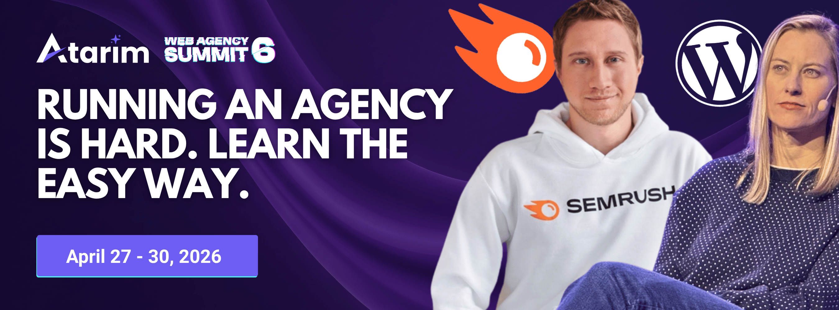 web-agency-summit-announces-2026-keynote-lineup-featuring-semrush,-wordpress,-and-crowd-favorite