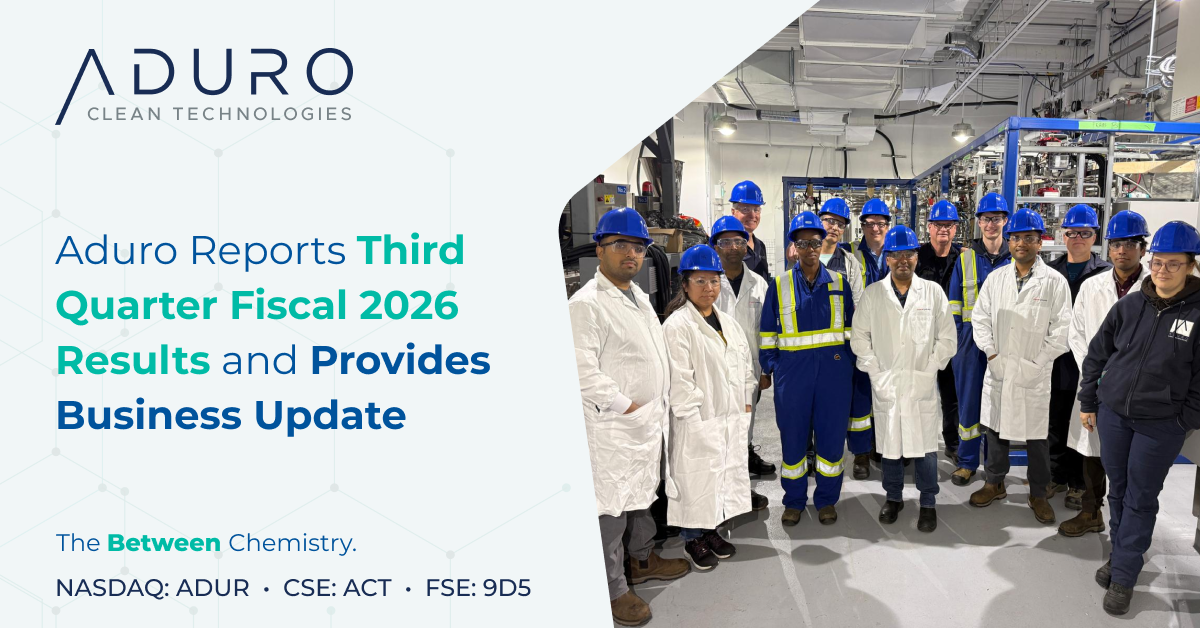 aduro-clean-technologies-reports-third-quarter-fiscal-2026-results-and-provides-business-update