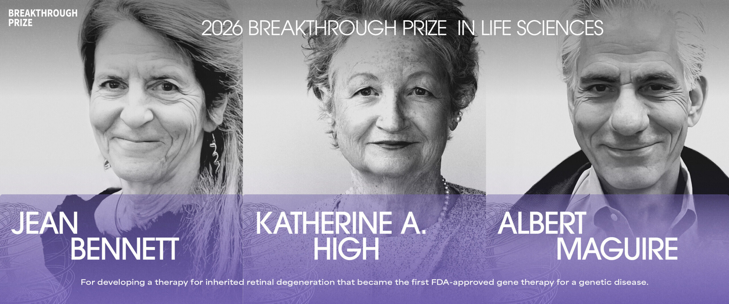 penn-medicine,-children’s-hospital-of-philadelphia-team-awarded-breakthrough-prize-for-developing-gene-therapy-for-inherited-blindness