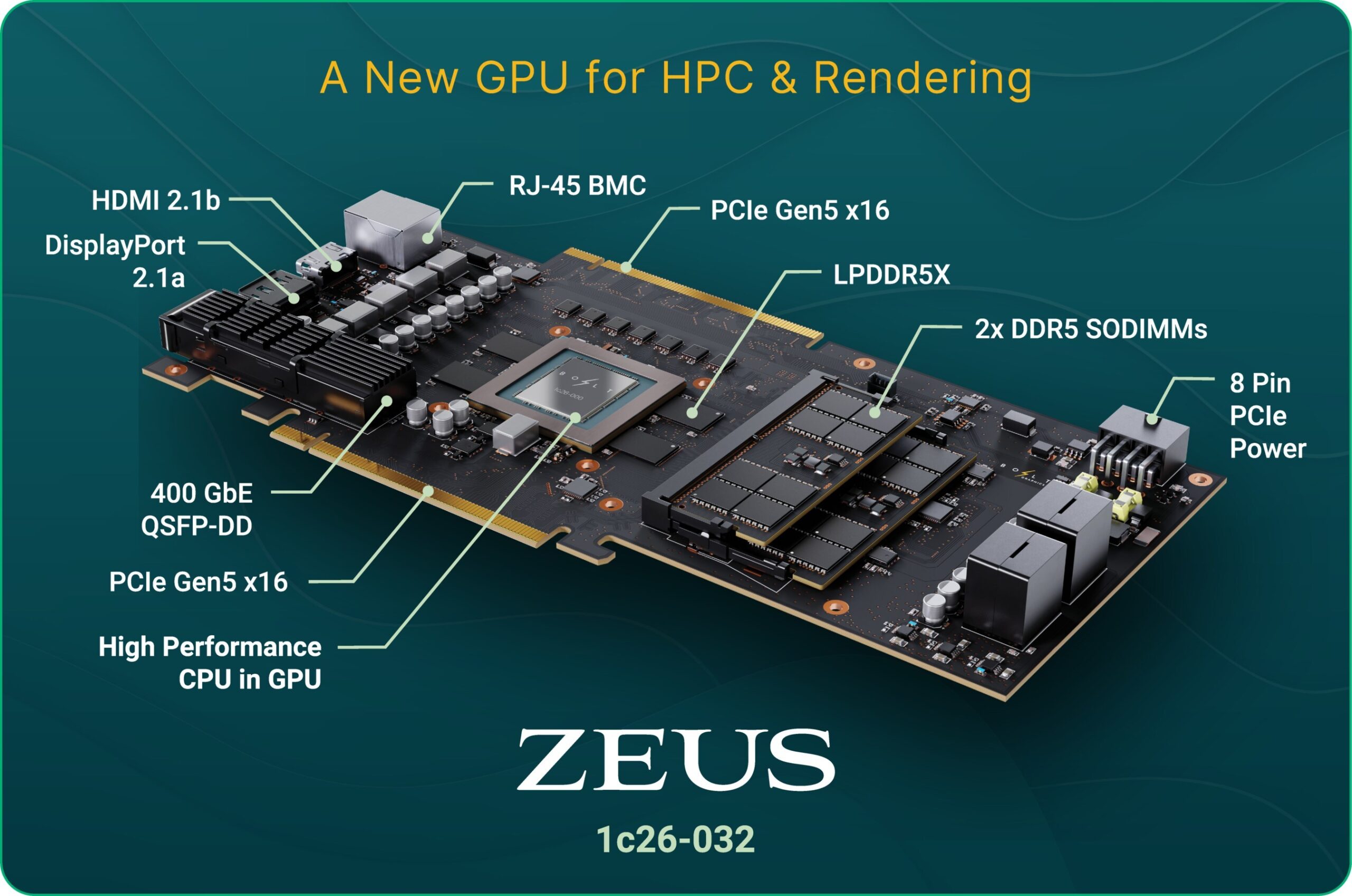 bolt-graphics-completes-tape-out-of-test-chip-for-its-high-performance-zeus-gpu,-a-major-milestone-in-reducing-computing-costs-by-17x