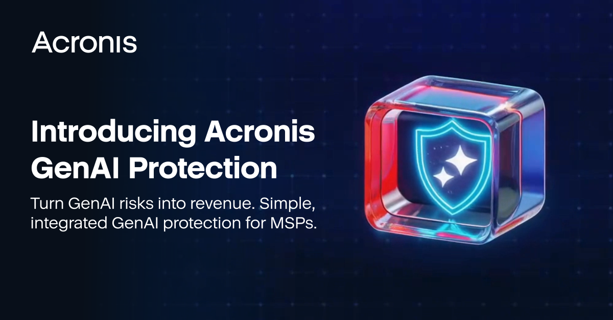 acronis-launches-genai-protection,-enabling-msps-to-secure-and-govern-ai-usage