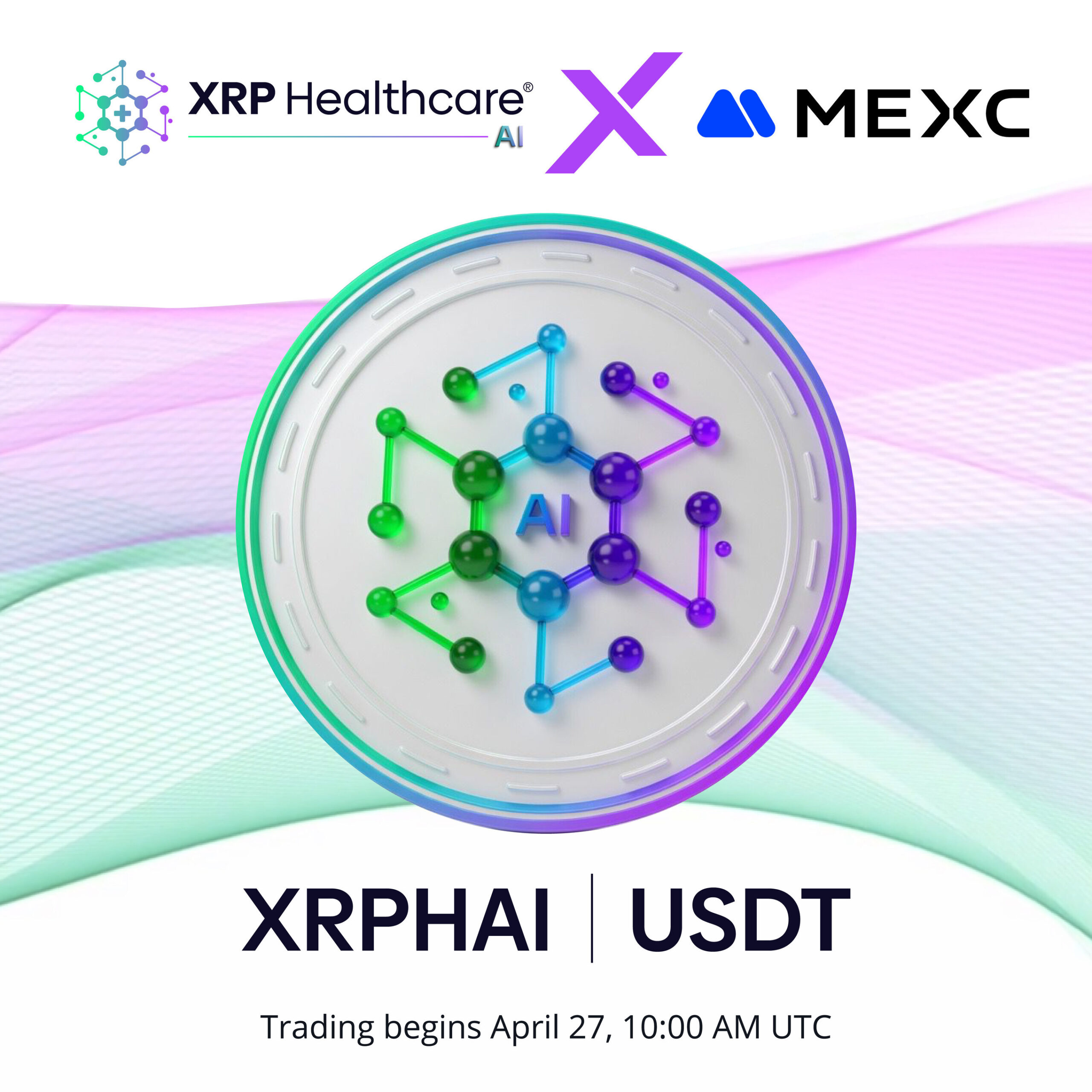 xrp-healthcare:-xrphai,-a-utility-token-rewarding-healthy-actions,-to-go-live-on-mexc-april-27-at-10:00-am-utc