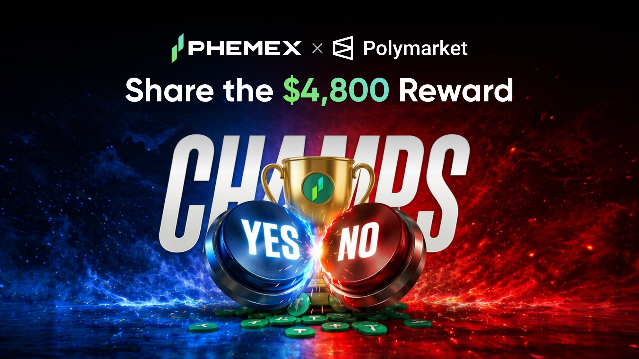 phemex-lancia-prediction-market,-supportato-da-polymarket-e-introduce-un-campionato-di-previsioni-della-durata-di-un-mese.