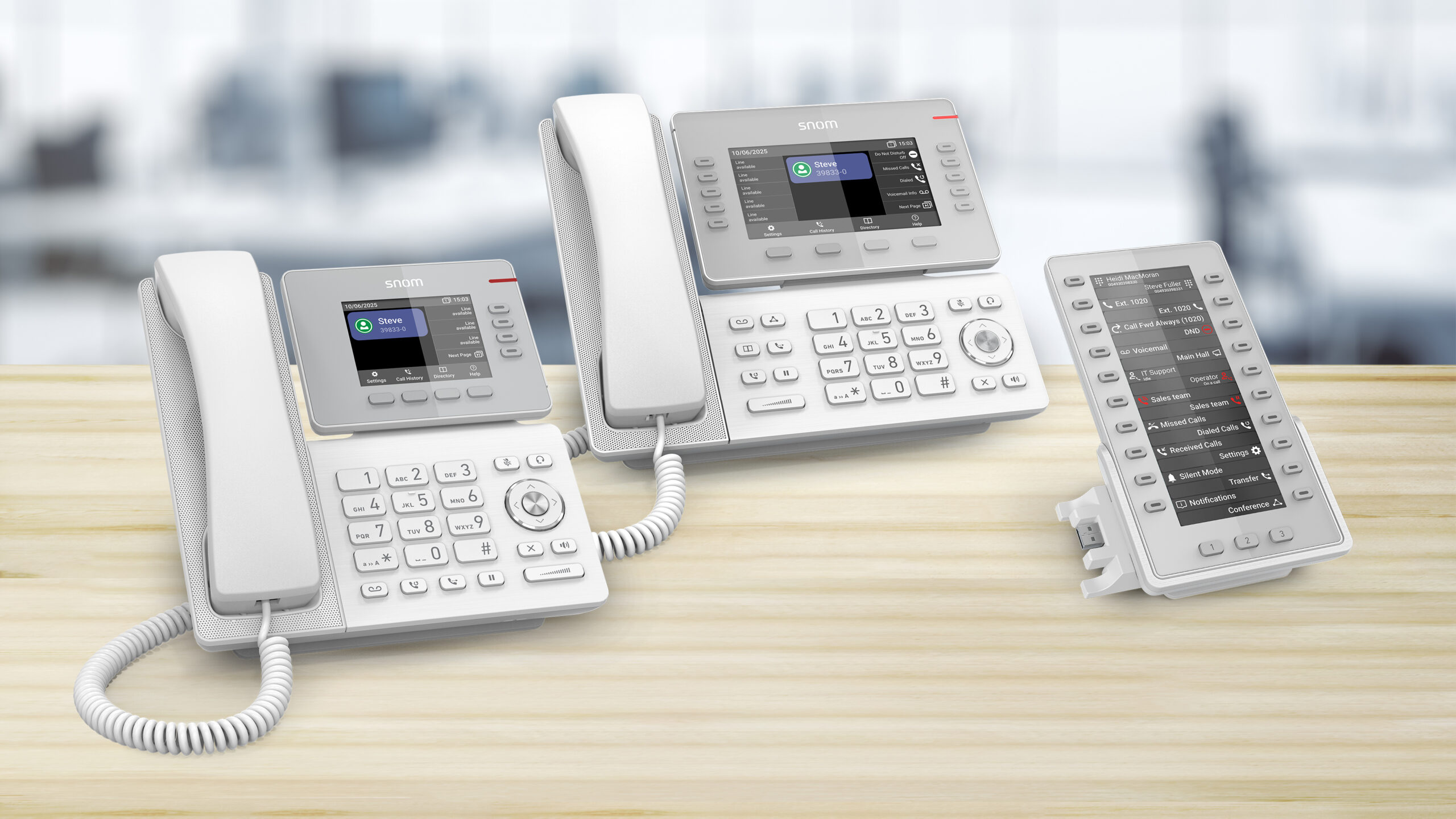 snom-expands-d8xx-series-with-white-colour-variants