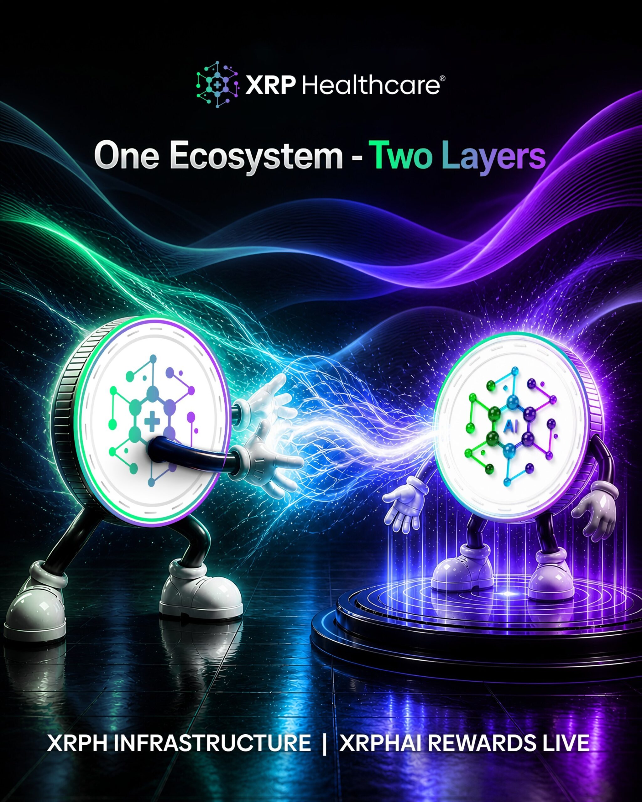 xrp-healthcare-confirms-“one-ecosystem,-two-layers”-model-as-xrphai-rewards-go-live-on-xrpl-following-successful-mexc-listing