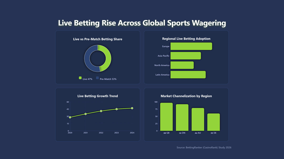 casinorank’s-bettingranker:-live-betting-becomes-core-of-global-sports-wagering