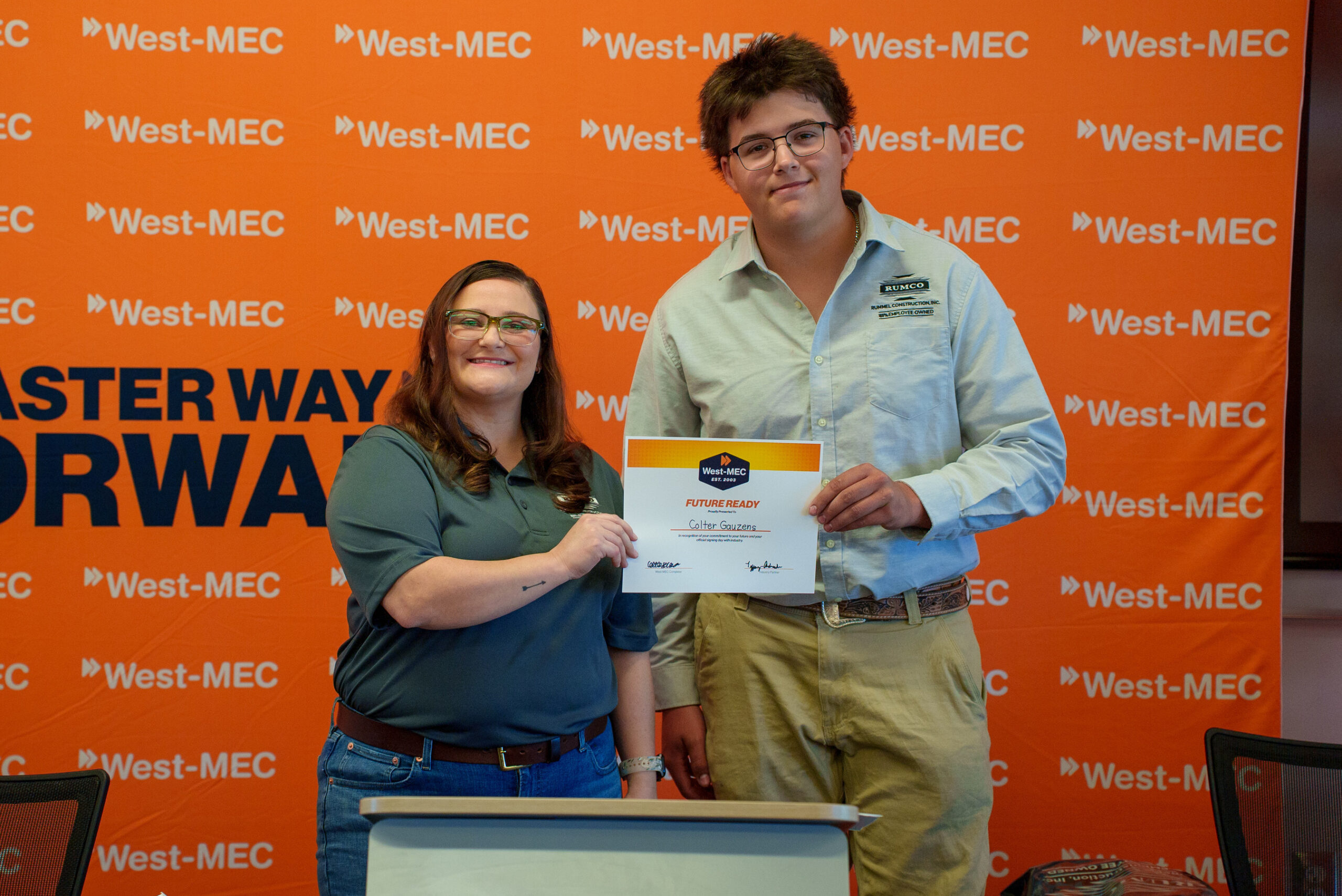 West-MEC Celebrates Workforce-Ready Graduates Signing Career Commitments