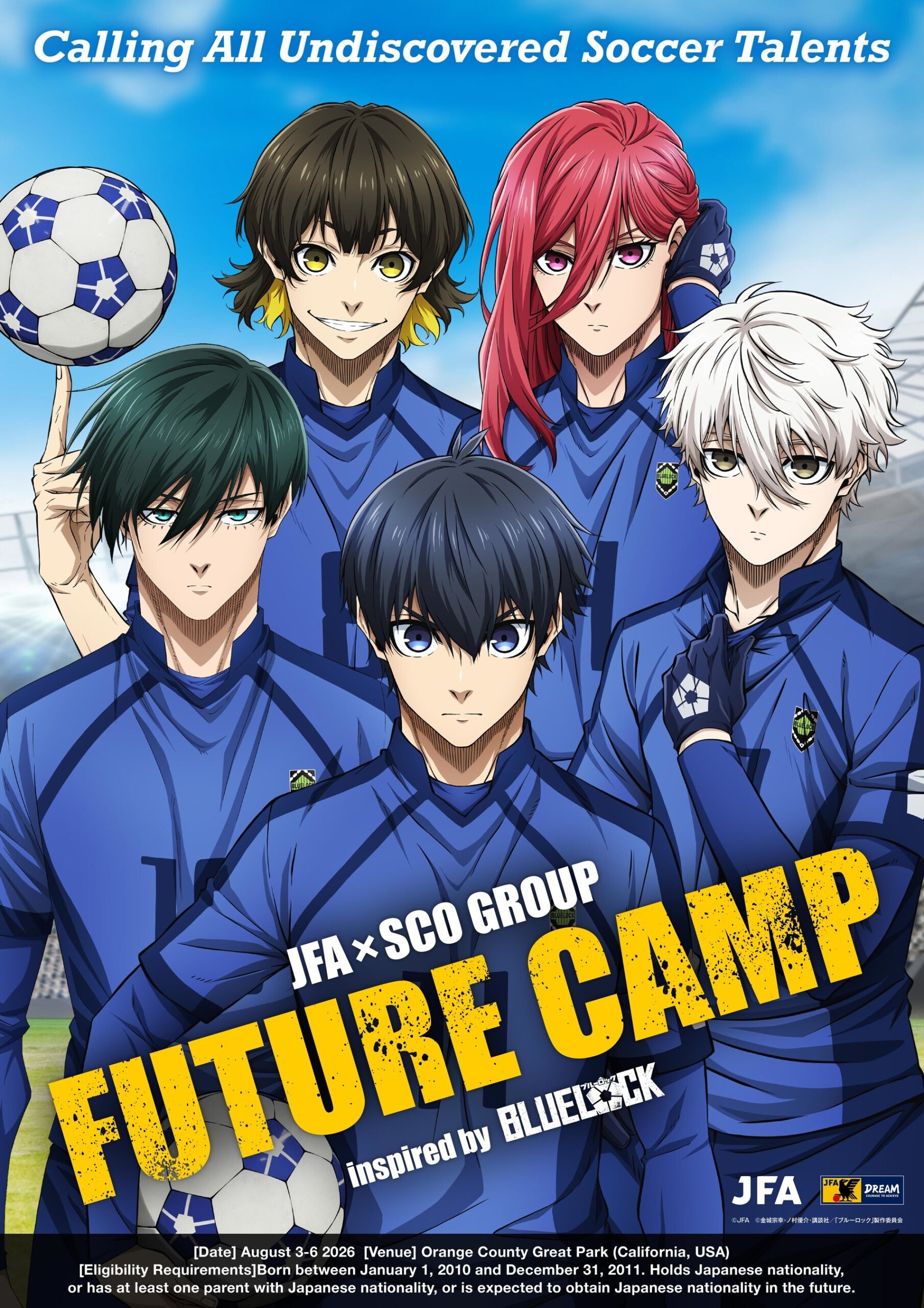 japan-football-association-launches-us.-talent-camp-inspired-by-hit-anime-blue-lock