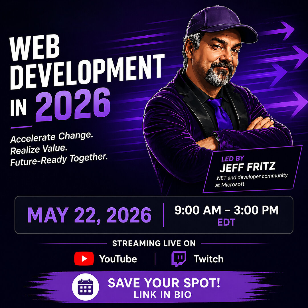 gapvelocity-ai-sponsors-free-“web-development-in-2026”-livestream-workshop-with-jeff-fritz