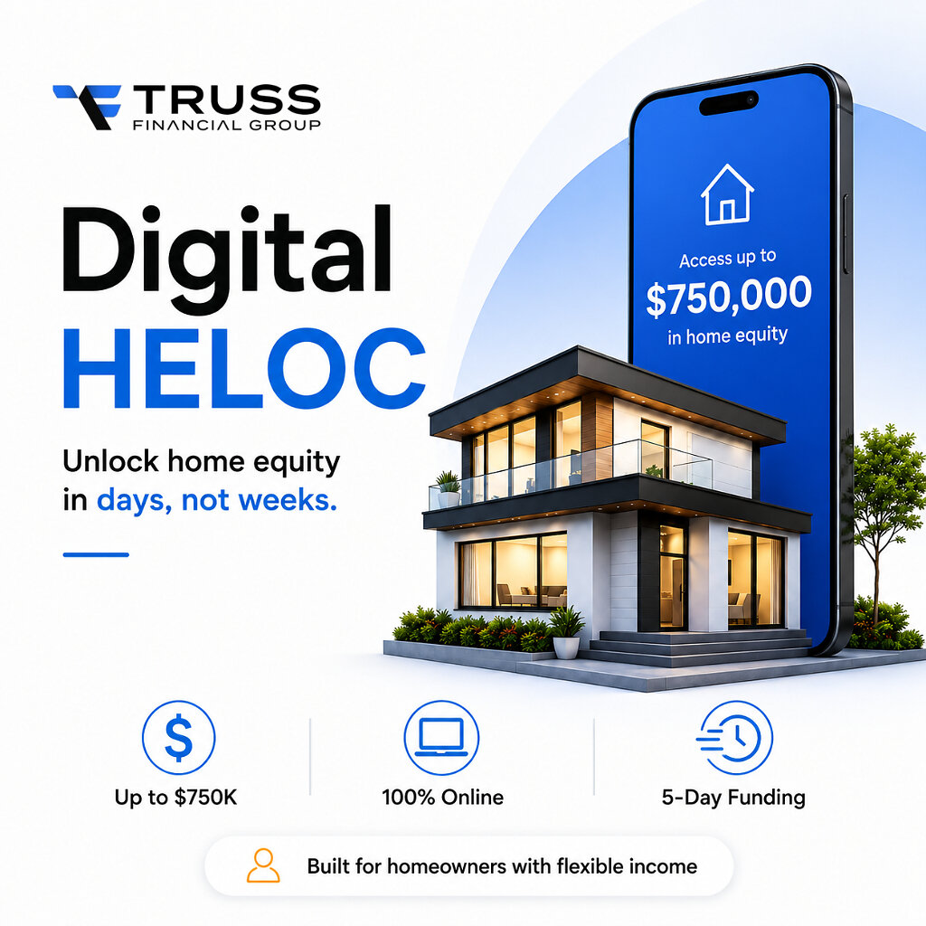 truss-financial-group-launches-end-to-end-digital-heloc-to-unlock-home-equity-in-days,-not-weeks