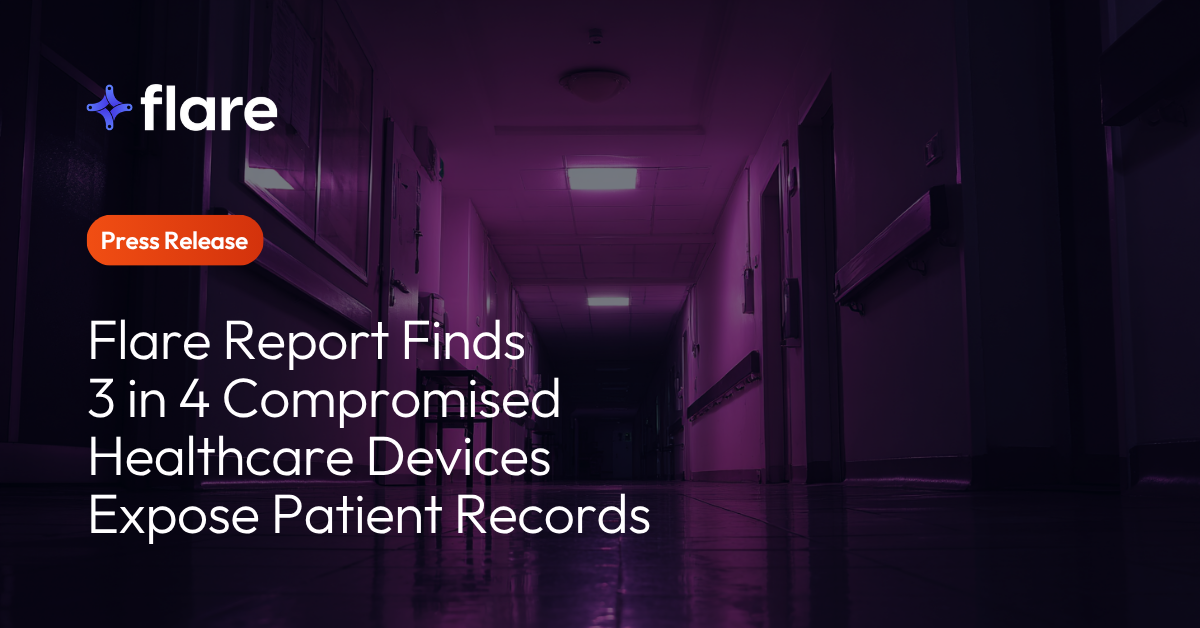 flare-report-finds-3-in-4-compromised-healthcare-devices-expose-patient-records