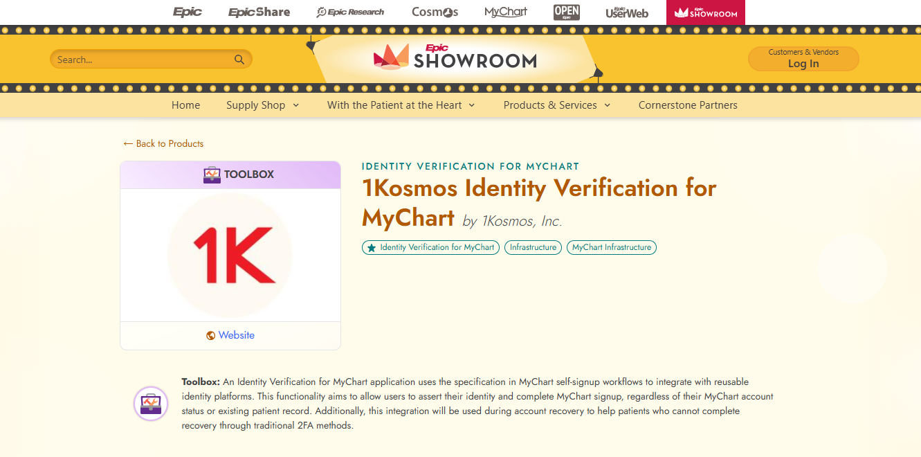 1kosmos-delivers-identity-proofing-for-epic-mychart-to-secure-patient-access