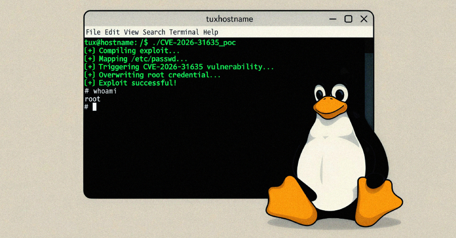 dirtydecrypt-poc-released-for-linux-kernel-cve-2026-31635-lpe-vulnerability
