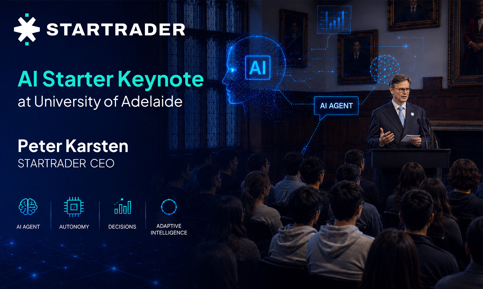 startrader-ceo-peter-karsten-delivers-‘ai-starter’-keynote-at-university-of-adelaide