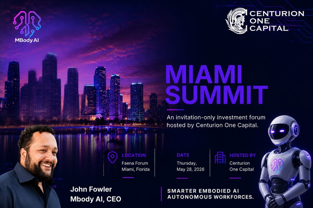 check-cap-presents-mbody-ai-robotics-platform-at-miami-investor-summit