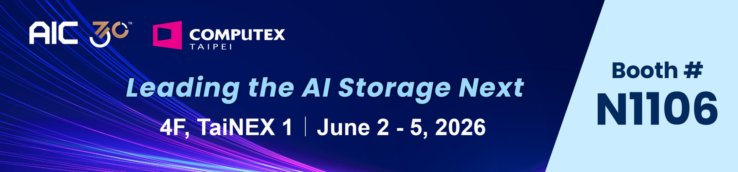 AIC presenteert AI-infrastructuur van de volgende generatie en organiseert strategisch panel met NVIDIA en VAST Data op COMPUTEX 2026