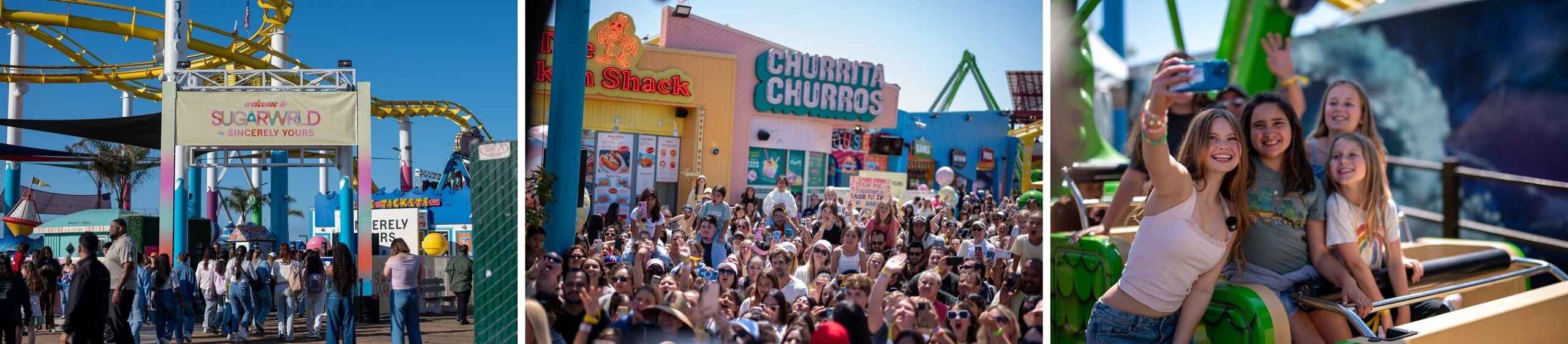 sincerely-yours-draws-thousands-to-santa-monica-pier-for-“sugarwrld”-celebration-honoring-the-launch-of-sugarcoat-gloss-balms-and-viral-limited-edition-merch-drop