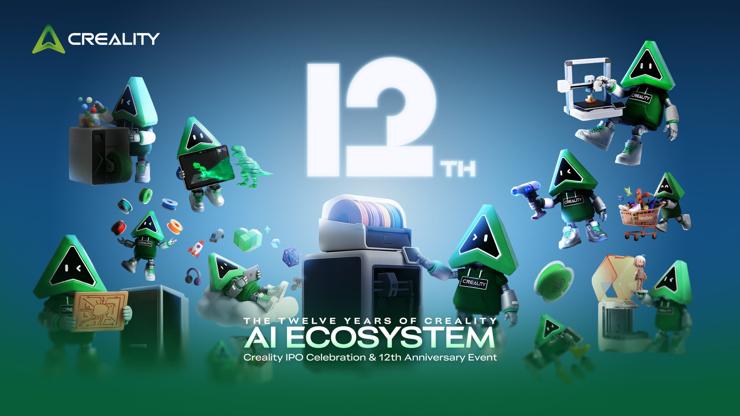 creality-celebre-ses-12-ans-avec-klitek-et-l’expansion-de-l’ecosysteme-optimise-par-l’ia