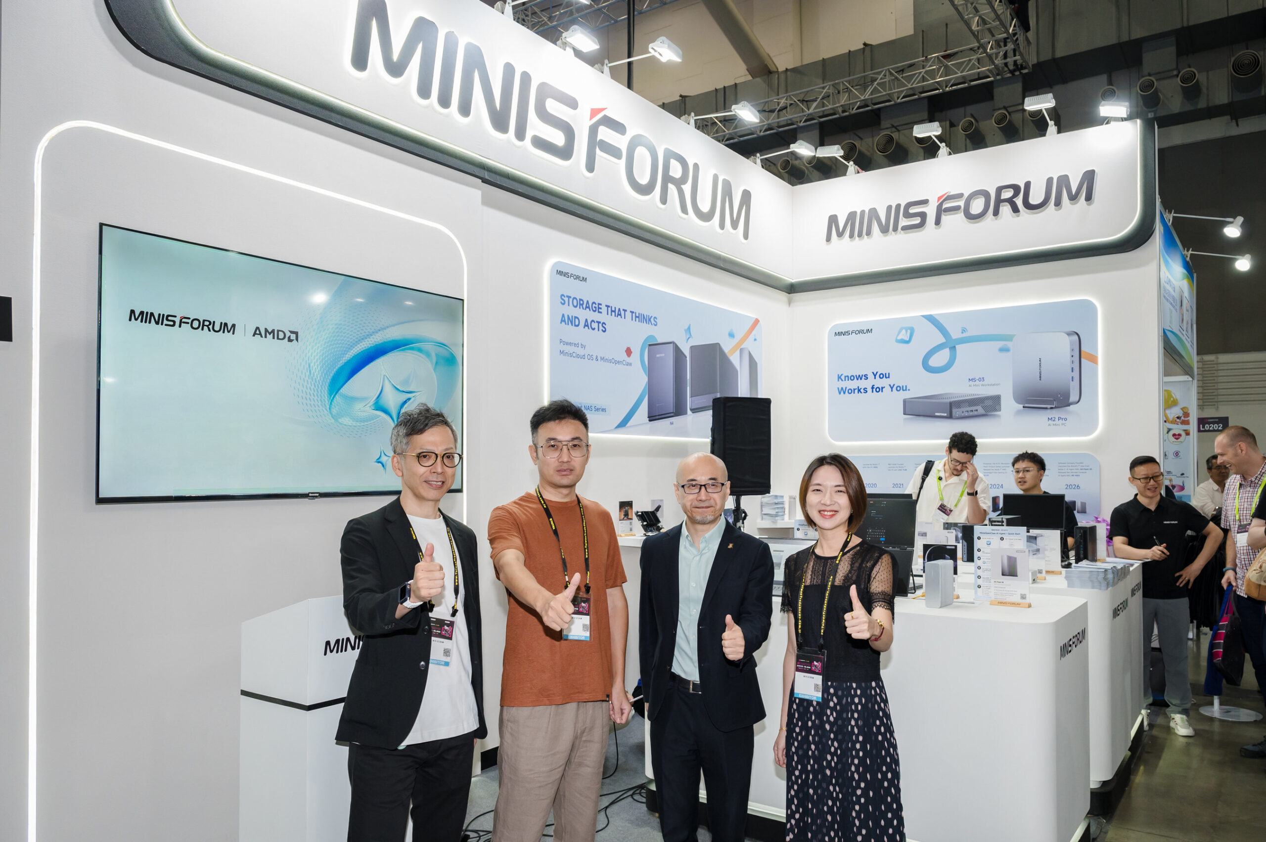 benefiting-smbs-and-opcs:-minisforum-unveils-private-ai-agent-nas-ecosystems-at-computex-2026