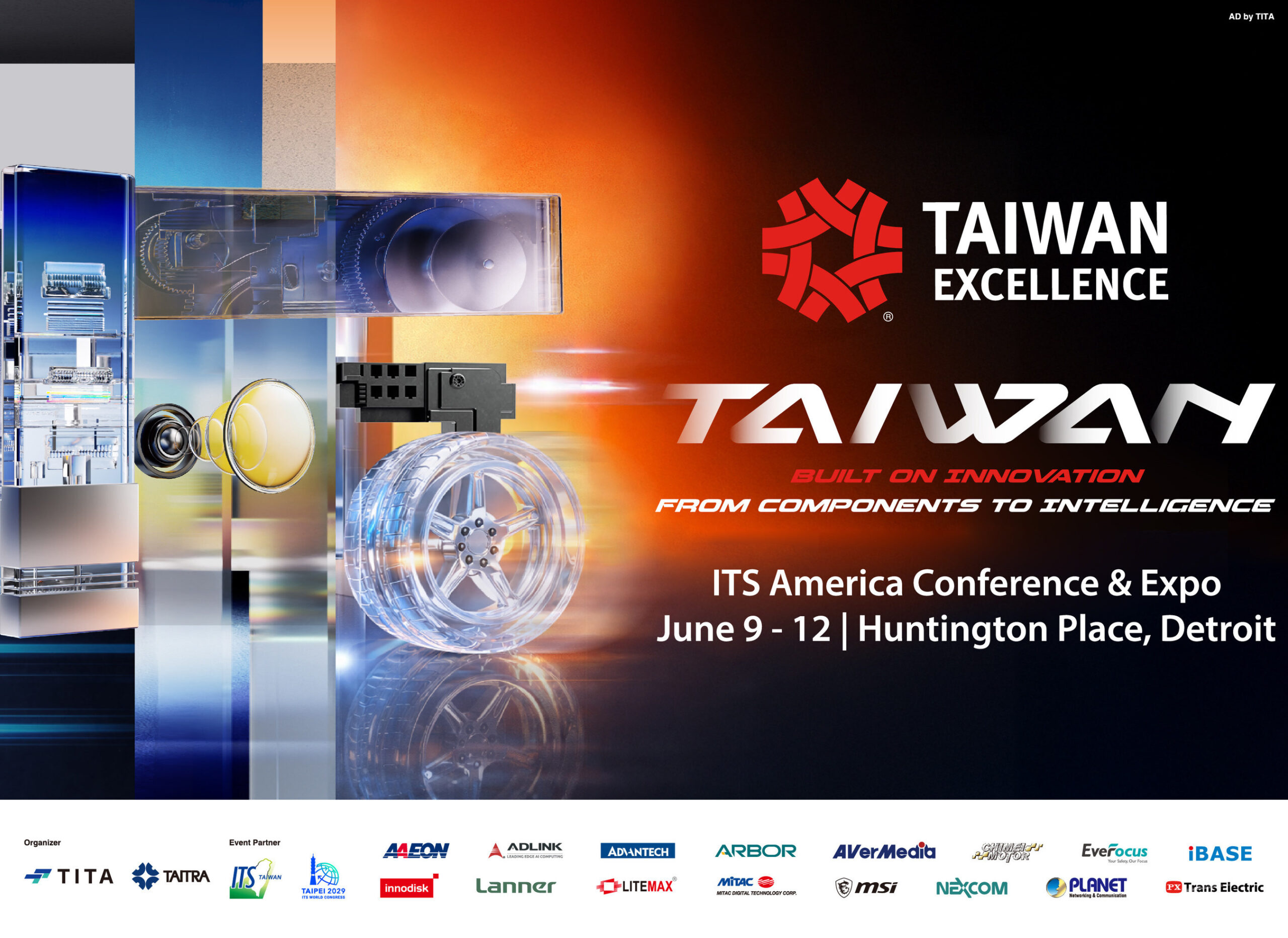 Taiwan Excellence Showcases Taiwan’s AI Mobility Ecosystem at ITS America Conference & Expo 2026