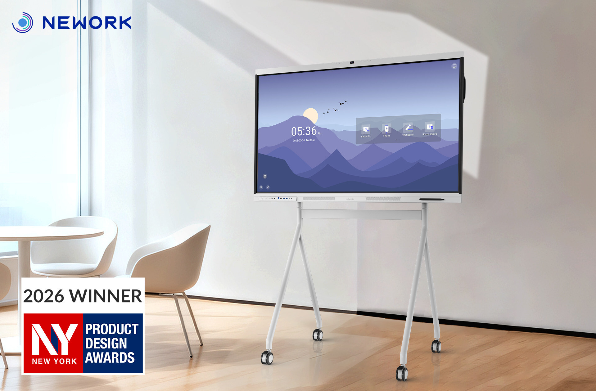 nework’s-newboard-p-series-wins-silver-at-2026-ny-product-design-awards