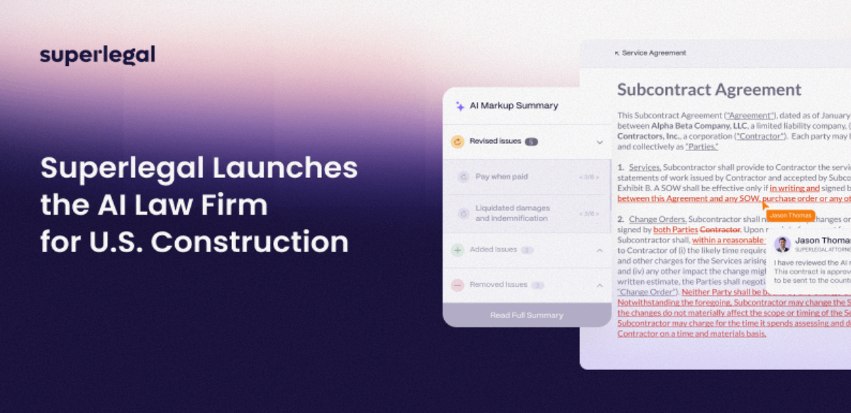 superlegal-launches-the-ai-law-firm-for-us.-construction