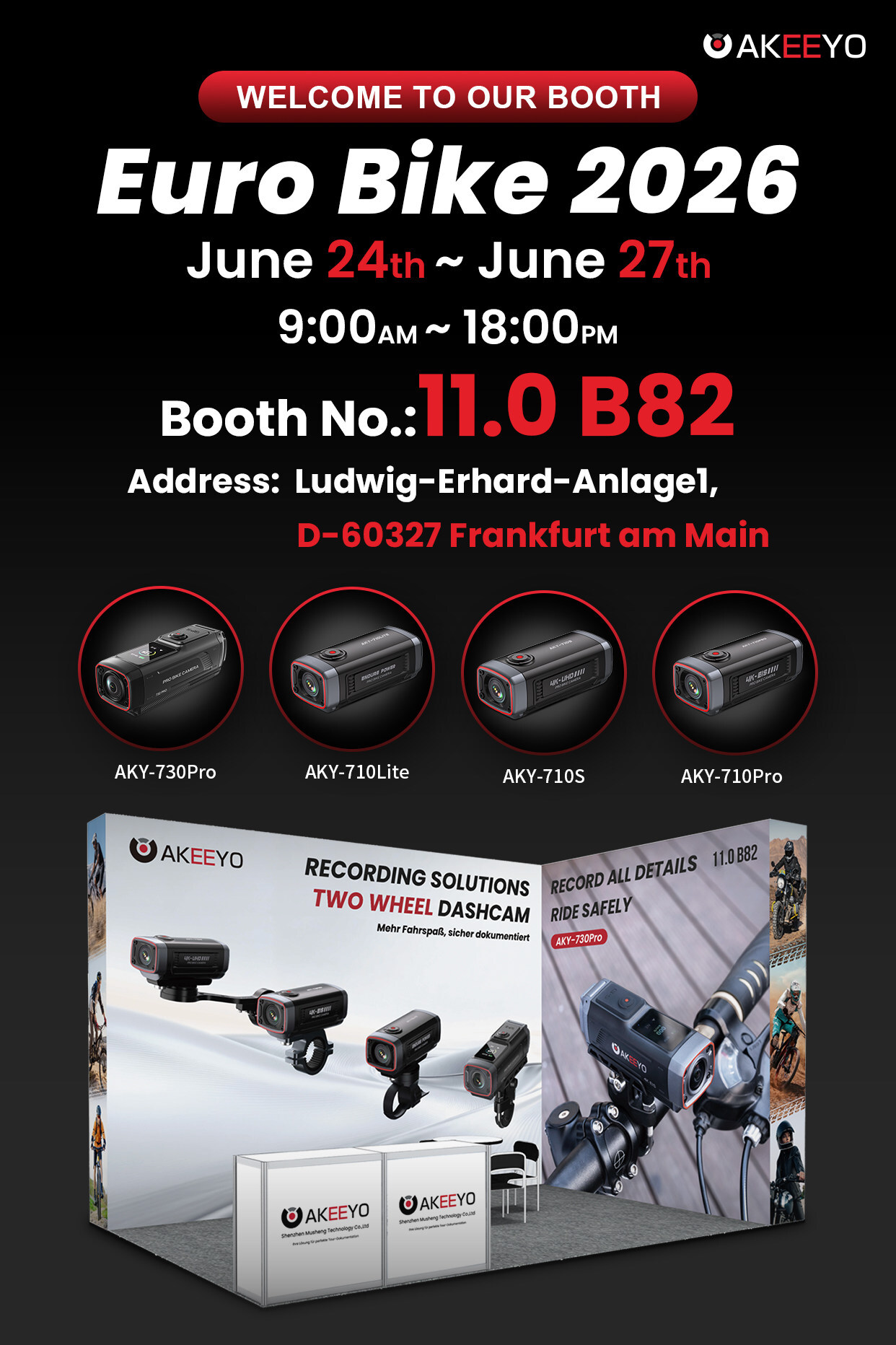 akeeyo-presente-sa-gamme-de-cameras-embarquees-pour-deux-roues-a-l’eurobike-2026