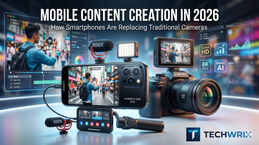 mobile-content-creation-in-2026:-how-smartphones-are-replacing-traditional-cameras