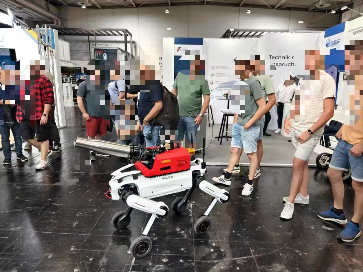 astrall-dynamics-makes-interschutz-2026-debut-with-hypertron-t01-quadruped-firefighting-robot