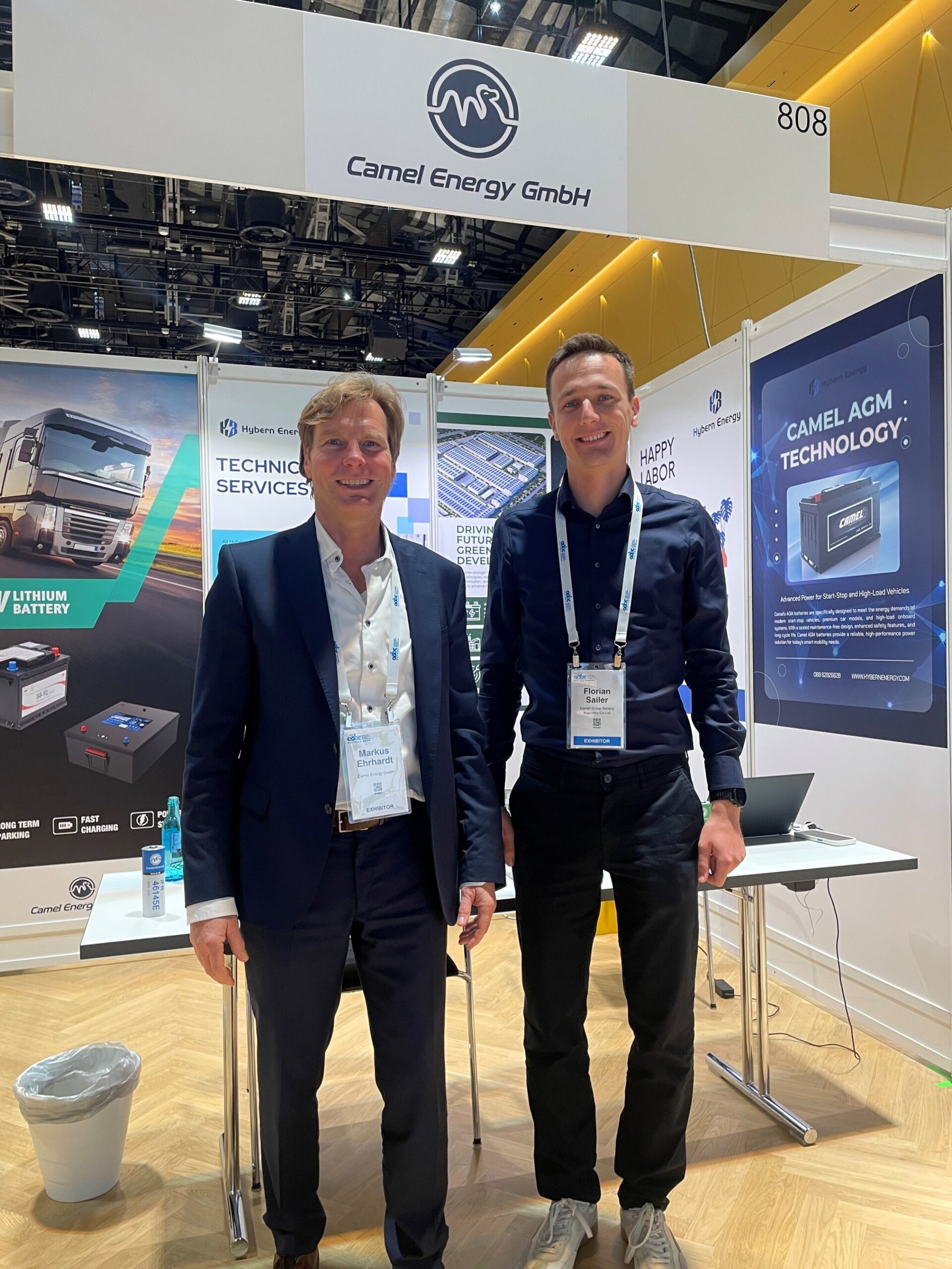 Camel Energy GmbH presenta tecnologías avanzadas de baterías en AABC Europe 2026