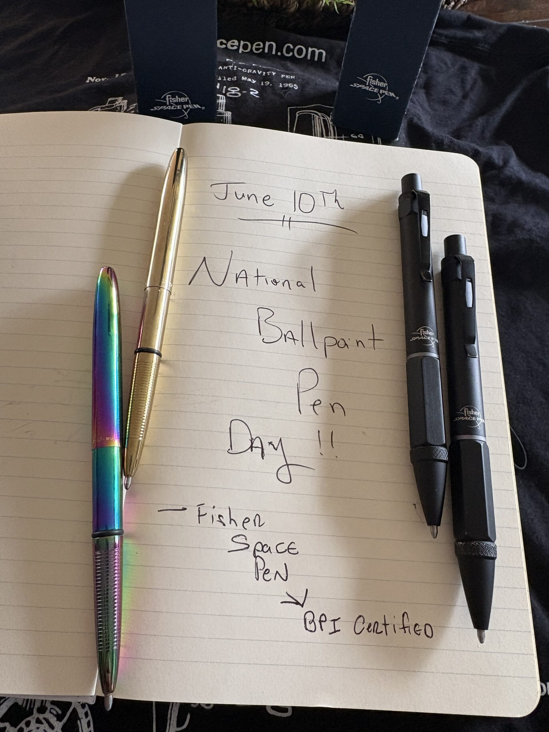 fisher-space-pen-champions-“ballpoint-pen-intelligence”-over-ai-on-national-ballpoint-pen-day,-celebrating-60-years-of-american-innovation