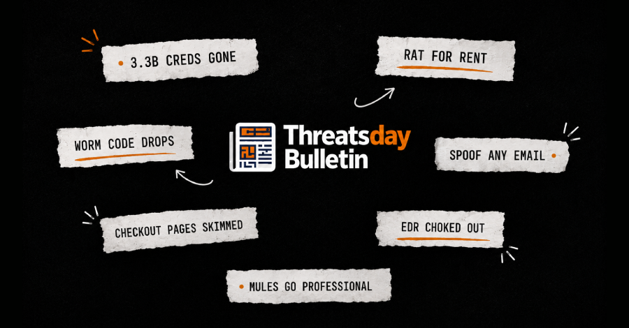 threatsday-bulletin:-worm-code-leaked,-ai-agent-phished,-claude-action-patch-+-28-new-stories