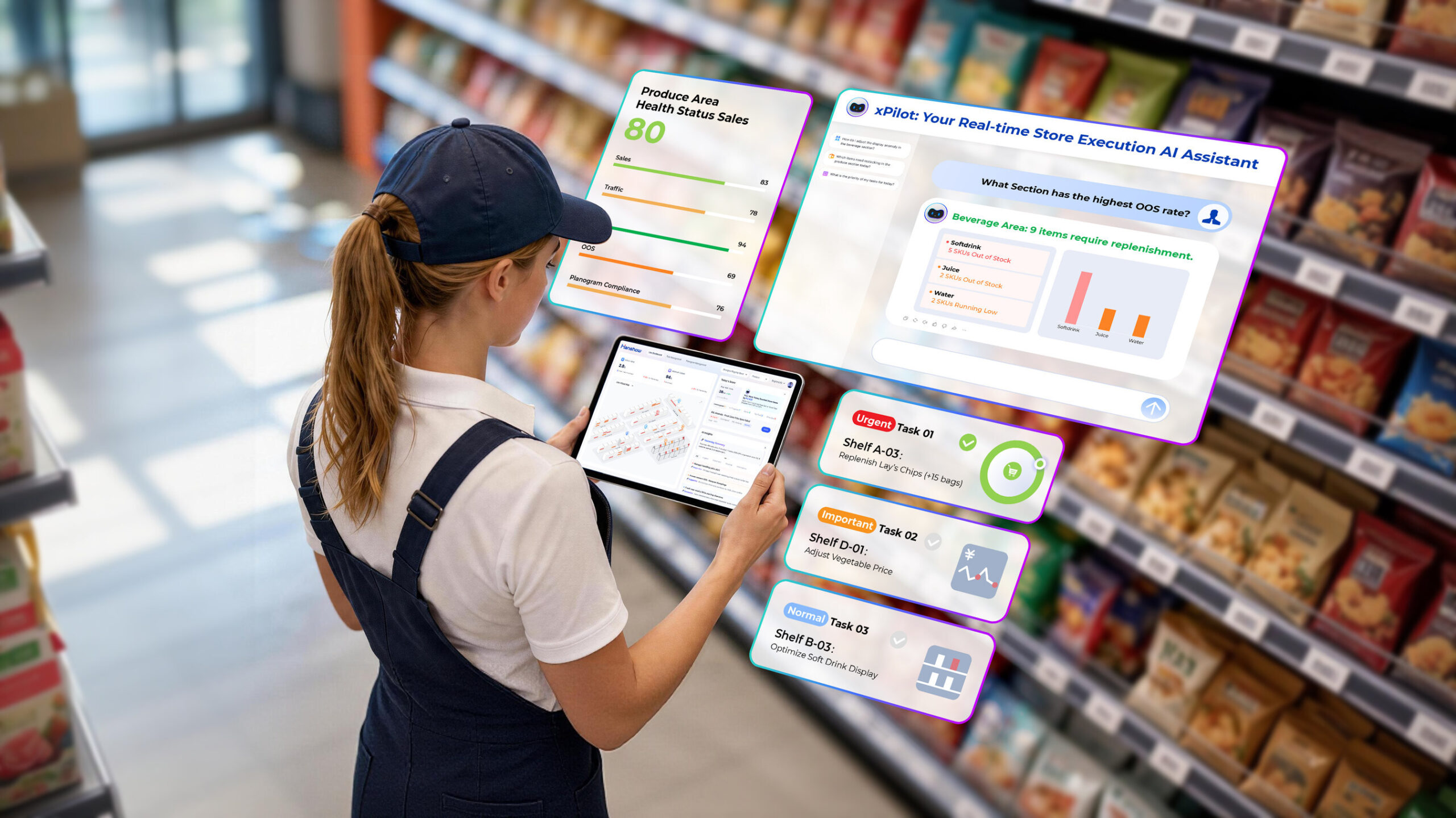 Hanshow stellt auf der NRF 2026 APAC in Zusammenarbeit mit Microsoft xPilot vor, einen KI-gestützten Echtzeit-Assistenten für die Filialausführung