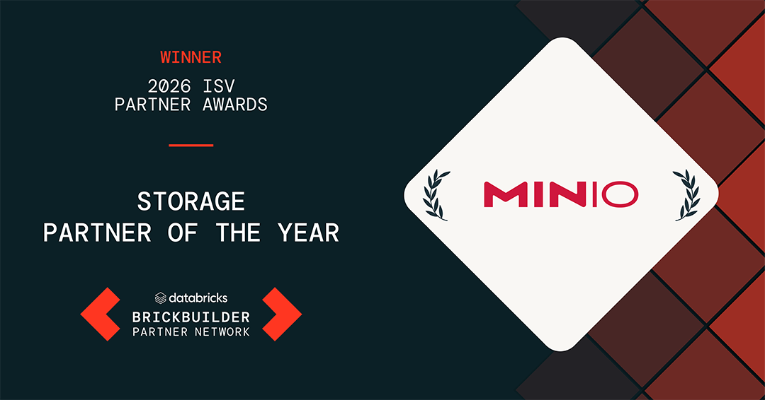 minio-awarded-2026-databricks-isv-storage-partner-of-the-year-at-data-+-ai-summit