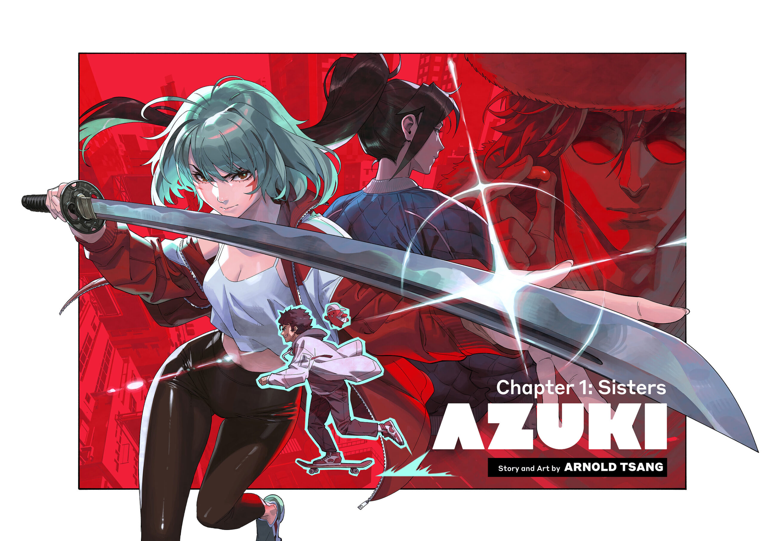 former-overwatch-character-art-director-arnold-tsang-unveils-azuki,-a-new-original-manga-series