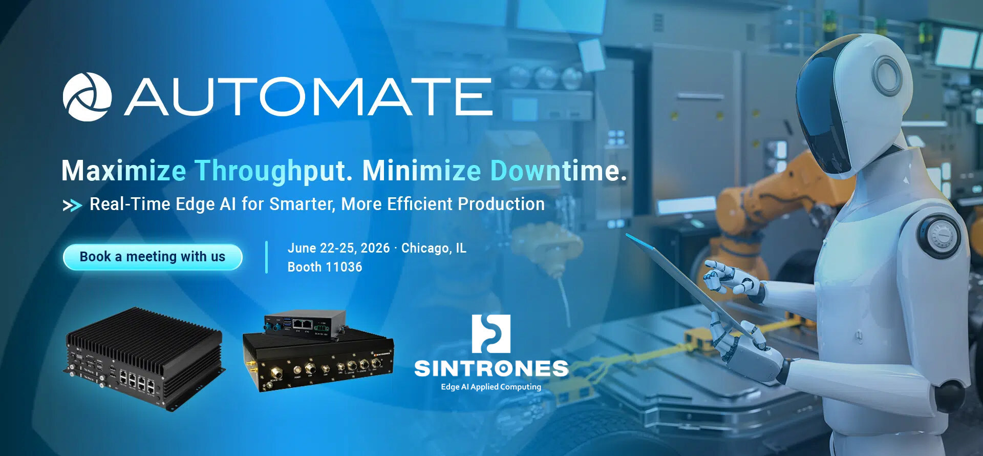 SINTRONES Accelerates Factory Intelligence with Secure Edge AI Computing