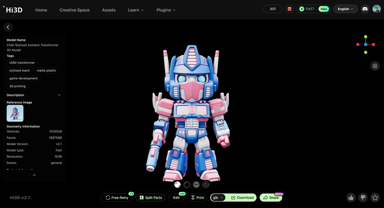 hi3d-launches-an-ai-powered-workflow-for-3d-printing-creators